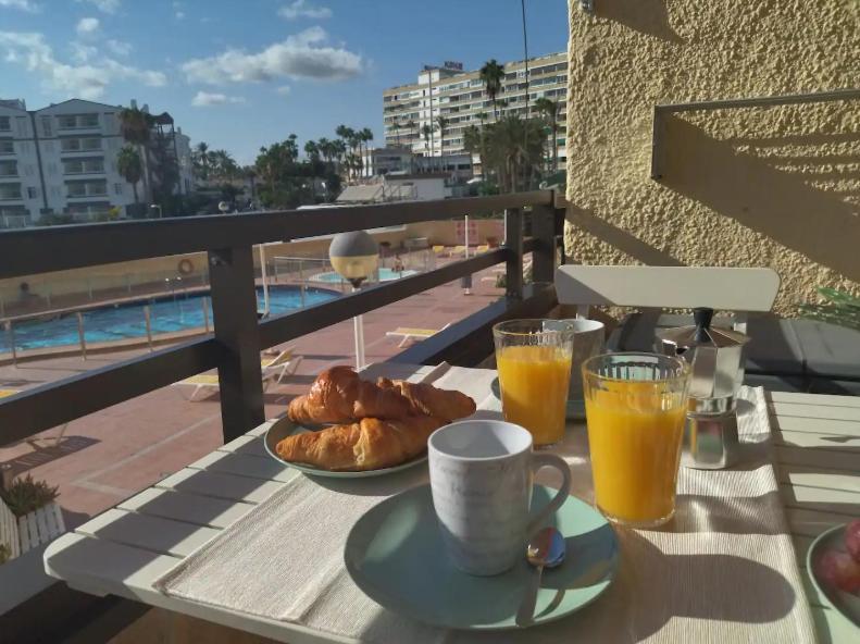 Pool View In Playa Del Ingles 马斯帕洛马斯